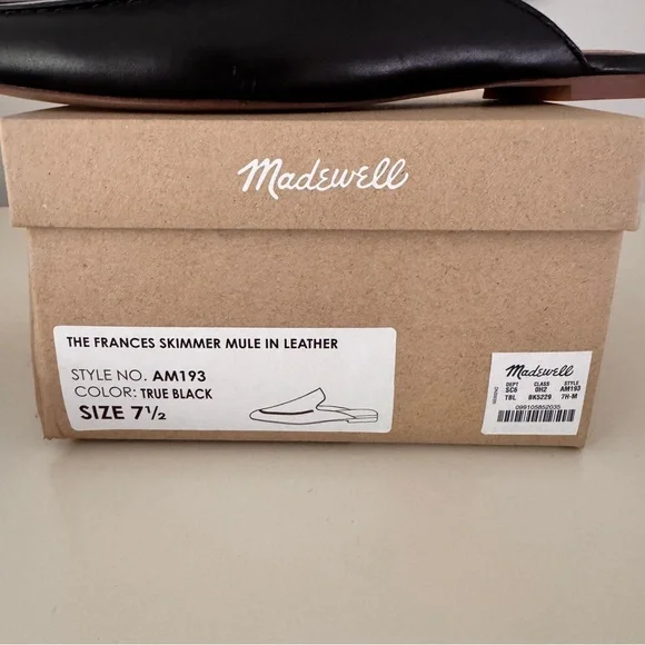 Madewell Frances Skimmer Mule - Picture 3 of 3